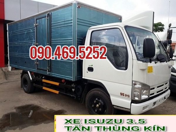 xe-isuzu-3.5tan-thung-kin xe isuzu 3,5 tấn thùng kín