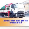 xe tải 3 chân isuzu gắn cẩu tự hành 8 tấn