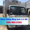 xe đông lạnh isuzu 2,4 tấn