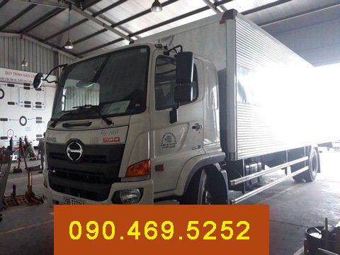 xe-hino-8-tan-thung-sieu-dai XE CHỞ XE MÁY HINO XZU720L