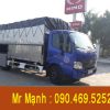 xe tải hino 4,5 tấn thùng mui bạt