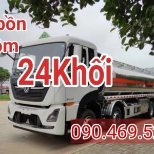 xe bồn nhôm dongfeng 24 khối