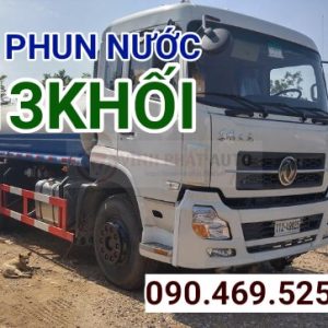 xe phun nước 13 khối dongfeng